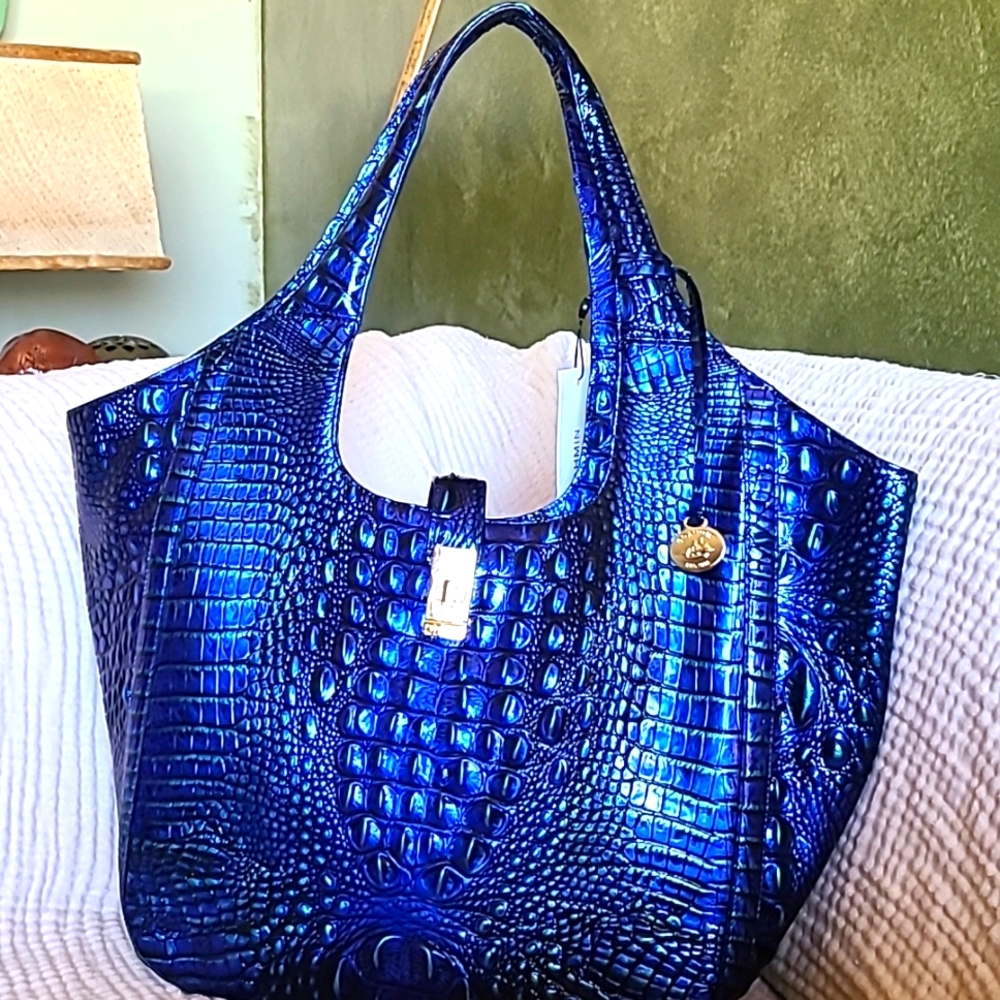 Brahmin Handbag Carla Mirage Melbourne Leather